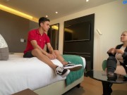 Fui a una sesión con mi psicóloga y termino llenándole la boca de semen / SofieArg x LuenOk 2/16