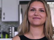 French Slut Vanessa Siera Knows How To Suck & Fuck A Dick - AMATEUR EURO 1/16