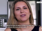 French Slut Vanessa Siera Knows How To Suck & Fuck A Dick - AMATEUR EURO 2/16