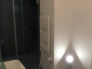 Sexy and horny petite skinny girl in a short summer dress shows legs and her panties but she also goes no panties and without 3/16