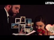 Tight Bitch Tina Kay Stretched Out By Two Cocks In Both Of Her Holes - LETSDOEIT 2/16