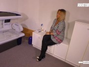 Nasty Babe Maria R Receives Deep Drilling From Neighbor - AMATEUR EURO 2/16