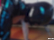 Girl serve as table and get spanked untin she could not hold it anymore 1/16