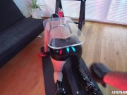 Girl serve as table and get spanked untin she could not hold it anymore 10/16