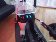 Girl serve as table and get spanked untin she could not hold it anymore 8/16