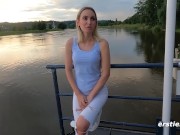 Ersties - Romantische Selbstbefriedigung unter Abendhimmel mit Micky M 15/16