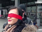 Hot Babe Hümerya Ophelia Shows Her Cock Sucking Skills To Old Stud On Backseat - LETSDOEIT 3/16