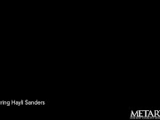 Cute girl licking a lollipop while she strokes her shaved pussy 2/16