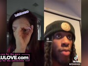 Stripping babe teases on pole in live club & behind the scenes naked adventures at nude resort with cuckold JOI - Lelu Love 7/16