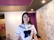 148cm！低身長！10代！可愛すぎる嫁の連れ子③コスプレ・バイブからの初ごっくん！「パパ！私のパパの精子飲めるよ！」 10/16