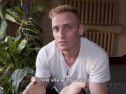 TUTOR4K. Guy brings a cake to married teacher and fucks her at home 2/16