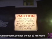 College Hottie Flashes Perfect Tits Around Tampa 9/16