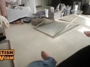 POV - Fucking your sexy feet mistress Carolina Savage 1/16