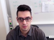 Busty Secretary Vegas Seduces Stud Into Rough Fuck At The Office - LETSDOEIT 4/16