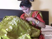 Newly Married Indian Girl Sudipa Hardcore Honeymoon First night sex and creampie 1/16