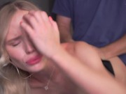 The stepdaughter dresses like a slut, so I spanked her ass and fucked her young pink pussy 11/16