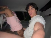 I just fucked this ebony teacher in her car 1/16
