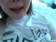 Horny teen babe fucked deep in her pussy hole 8/16