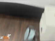 Trailer HotwifeChar has her cuckold hubby watch in a cock cage as a big black dick holding brother gives her deep strokes 9/16