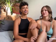 Ersties - Intensiver Morgensex im Zelt mit Lexi und Leo 10/16