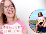 Ersties - Petite Amelia Likes The Thought Of Almost Being Caught