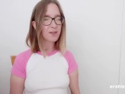 Ersties - Petite Amelia Likes The Thought Of Almost Being Caught 12/16