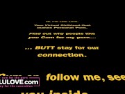 Cam babe takes doggystyle creampie behind the scenes after dance and twerk live show - Lelu Love 13/16