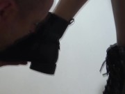 girls dirty shoes cleaning 15/16