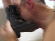 girls dirty shoes cleaning 5/16