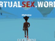 Collected all the stars at Virtual Sex World and watched Dirty Wives Club and Tonights Girlfriend with Elizabeth Skylar 7/16