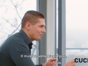 CUCK4K. Older husband asked his friend to came and fuck his hot Sofia Lee 3/16