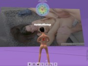 Its Lana Rhoades in I Have A Wife on Big Screen for Virtua Sex World inside Naughty America 16/16