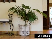 ADULT TIME - Nympho MILF Lauren Phillips CAUGHT Horny Perv Jerking Off To Her Masturbating Session! 3/16