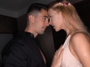 Afterparty HARDCORE sex w/ HUGE cock- sloppy deepthroat blowjob, squirting and very messy cumshot 2/16