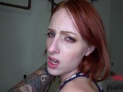 FilthyPOV - Redhead Stepsis Wanted The Experience So I Let Her SUCK MY COCK 11/16