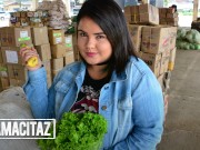 BBW Latina Has Her Pussy Fucked Deep By Brown Cock - CARNE DEL MERCADO 16/16