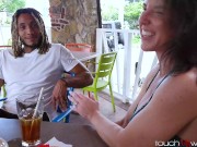 My Wife Flashes her Pussy to Stranger, Takes him Home to Cum on his Dick - Riley Jacobs 6/16