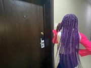 Babe visits stranger for sex 2/16