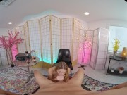 Naughty blonde Khloe Kapri spreads wide open for an intense hardcore action in Virtual Reality 4/16