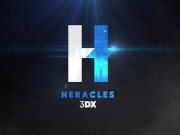 3D animated lesbians with hot outfits having sex with a sex toy in gym by Heracles3DX 1/16