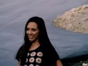 The Lesbian Officer Lily Cade Finger Fucks Jenna Sativa! 1/16