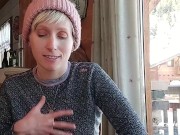 Ersties - Veronica B. squirtet im Schnee 15/16