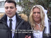 DEBT4k. Debt is the reason bride has sex with stranger near poor groom 5/16