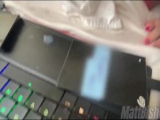 Dripdrop Katt Staxxx Clean Up and Slurps Up All Of The Semen!! 4/16