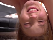 Flexible Zoey Zimmer's Sensual Audition for PornDudeCasting! 9/16