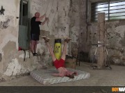 Dom daddy Sebastian Kanes torments sub twink Casper Ivarsson 16/16