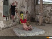 Dom daddy Sebastian Kanes torments sub twink Casper Ivarsson 8/16