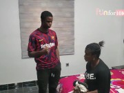 Black Horny MILF lored a teen into sex 10/16