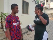 Black Horny MILF lored a teen into sex 5/16