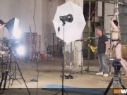 Daddy dom Sebastian Kane whips bound twink Galiel Swan 3/16